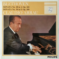 Philips : Arrau - Beethoven Sonata 28 & 30